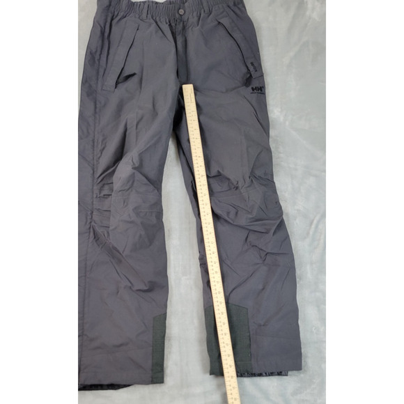 Helly Hansen Mens equipe Snow Pants Ski Snowboard Size Medium Gray full zip vent - Picture 14 of 16